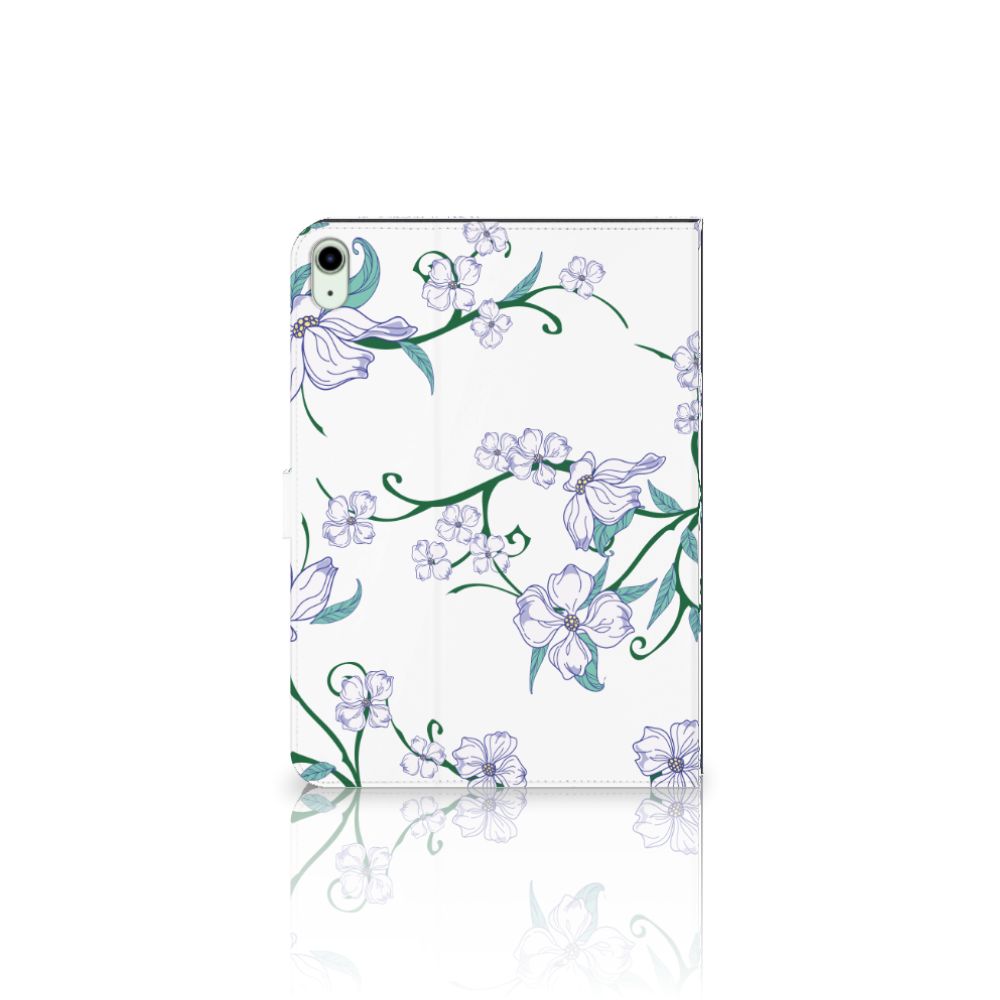 iPad Air (2020/2022) 10.9 inch Uniek Tablet Cover Blossom White