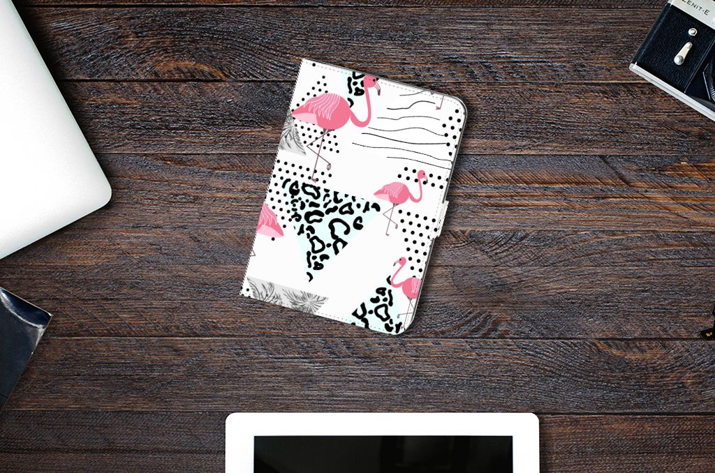 iPad Mini 6 (2021) Flip Case Flamingo Triangle