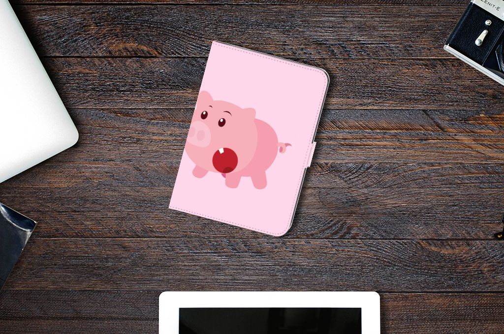 iPad Mini 6 (2021) Hippe Tablet Hoes Pig Mud