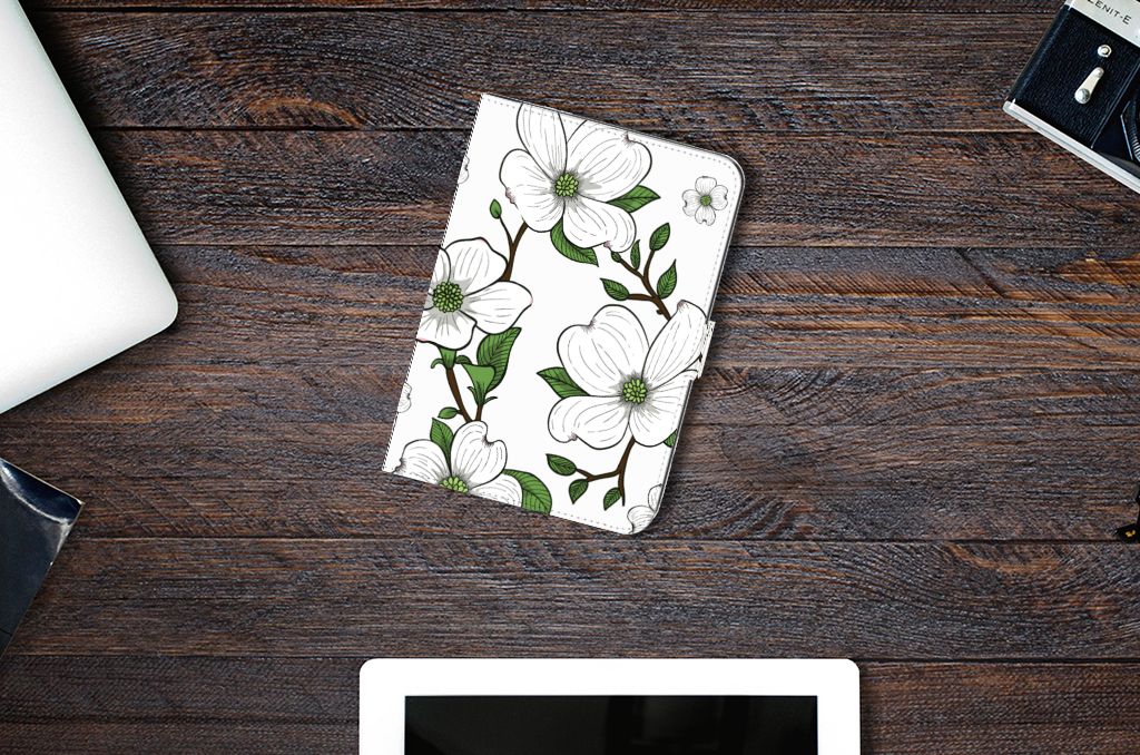 iPad Mini 6 (2021) Tablet Cover Dogwood Flowers