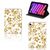 iPad Mini 6 (2021) Tablet Cover Gouden Bloemen