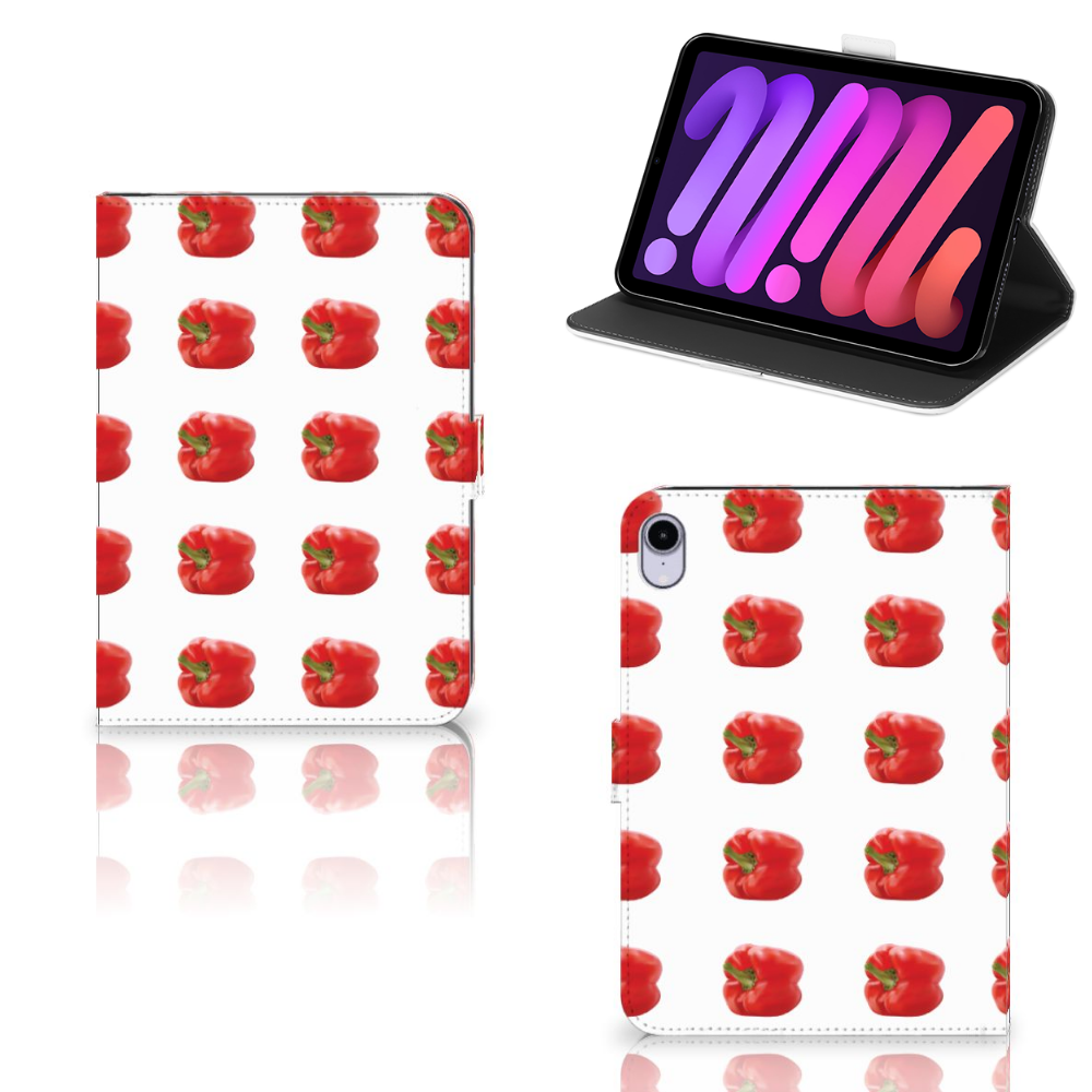 iPad Mini 6 (2021) Tablet Stand Case Paprika Red
