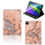 iPad Pro 11 2020/2021/2022 Leuk Tablet hoesje Marmer Oranje