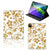iPad Pro 11 2020/2021/2022 Tablet Cover Gouden Bloemen