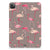 iPad Pro 11 (2024) Back Case Flamingo flamingo design achterkant