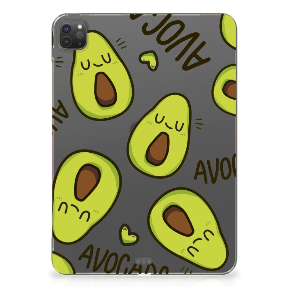 iPad Pro 11 (2024) Tablet Back Cover Avocado Singing voorkant