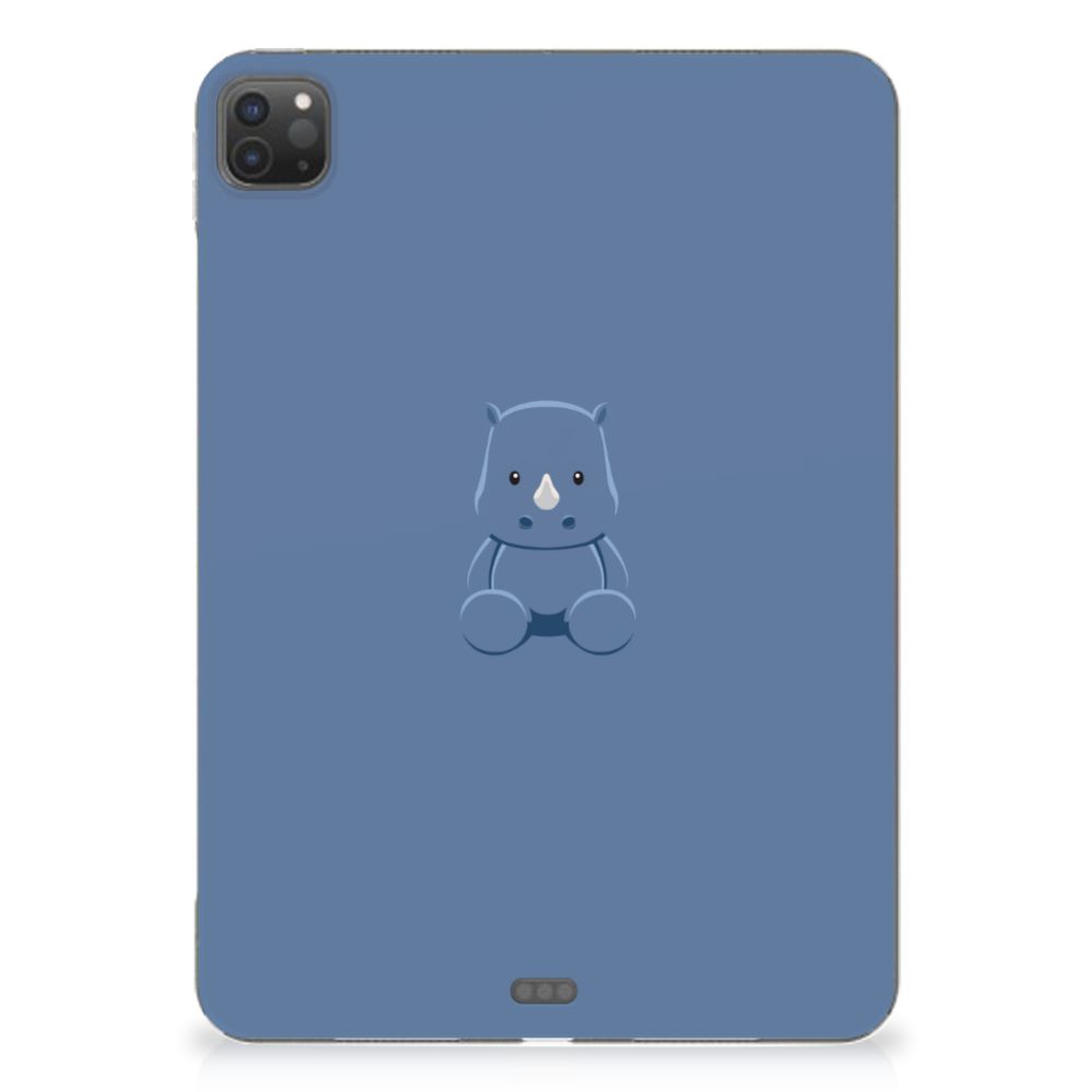 iPad Pro 11 (2024) Tablet Back Cover Baby Rhino achterkant design baby rhino