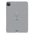 iPad Pro 11 (2024) Tablet Back Cover Grijs Baby Olifant achterzijde