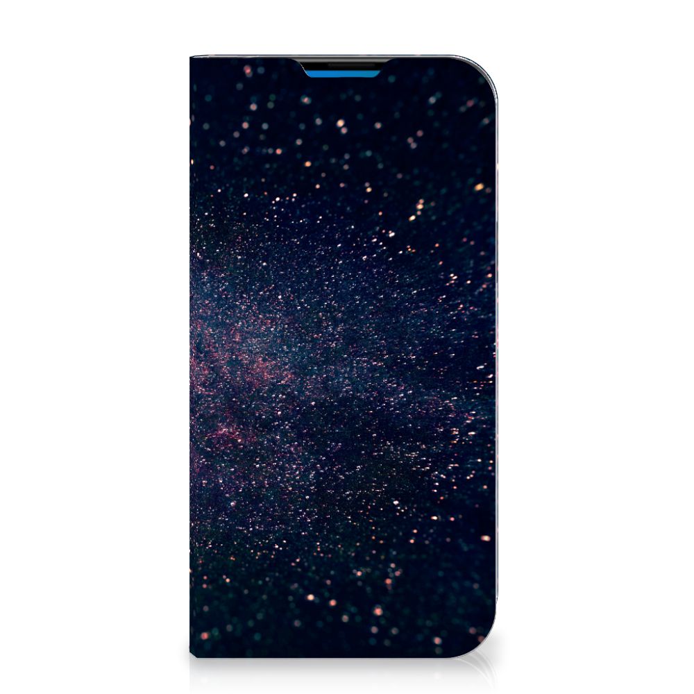 iPhone 14 Pro Max Stand Case Stars design universe voorkant