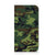 iPhone 15 Hoesje met Magneet Army Dark camouflage design voorkant