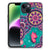 iPhone 15 Leuk Telefoonhoesje Cirkels en Vlinders B2C Telecom
