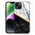 iPhone 15 Marmeren Print Telefoonhoesje Marmer Wit Zwart - Origineel Cadeau Man B2C Telecom