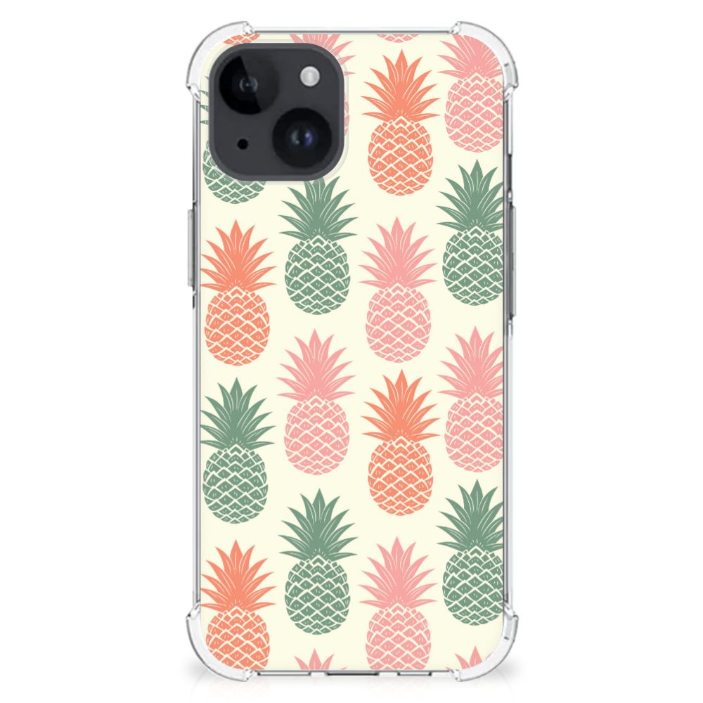 iPhone 15 Plus Beschermhoes Ananas B2C Telecom