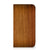 iPhone 15 Plus Book Wallet Case Donker Hout met een stijlvolle afwerking van donker hout đŗ