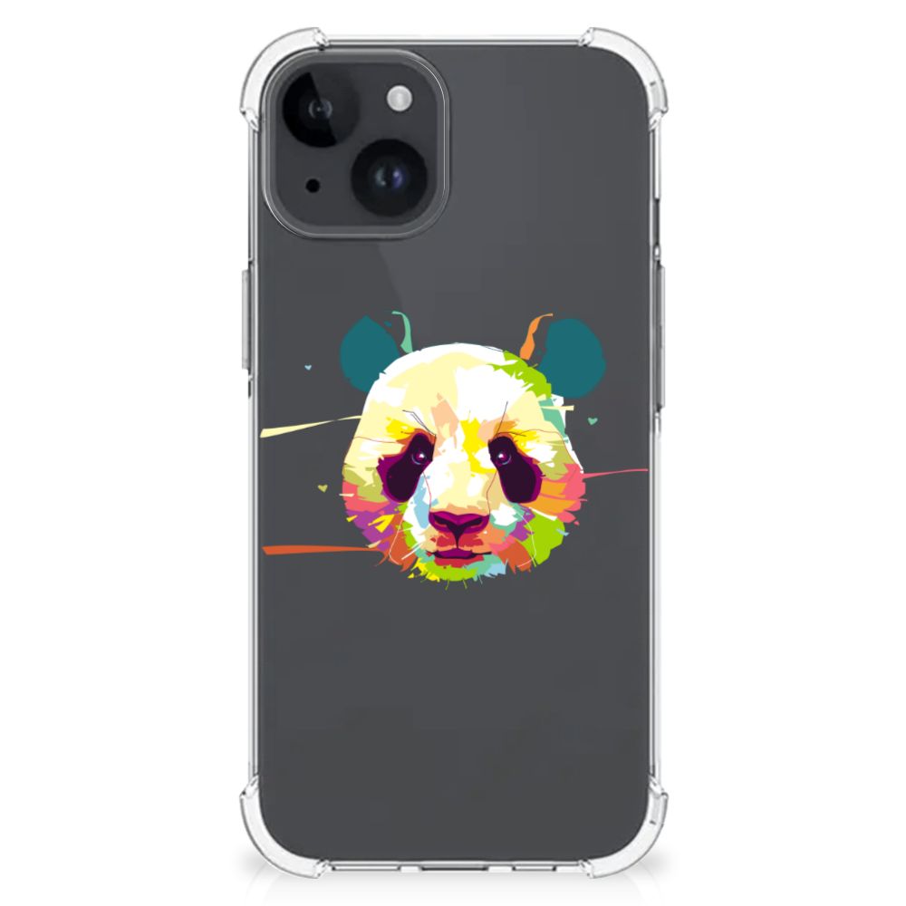 iPhone 15 Plus Stevig Bumper Hoesje Panda Color B2C Telecom
