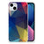 iPhone 15 Plus TPU Hoesje Polygon Dark met kleurrijk geometrisch design đą