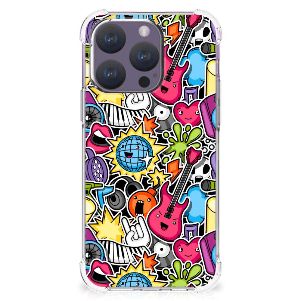 iPhone 15 Pro Anti Shock Bumper Case Punk Rock B2C Telecom