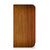 iPhone 15 Pro Book Wallet Case Donker Hout met luxe houtprint voor stijlvolle bescherming