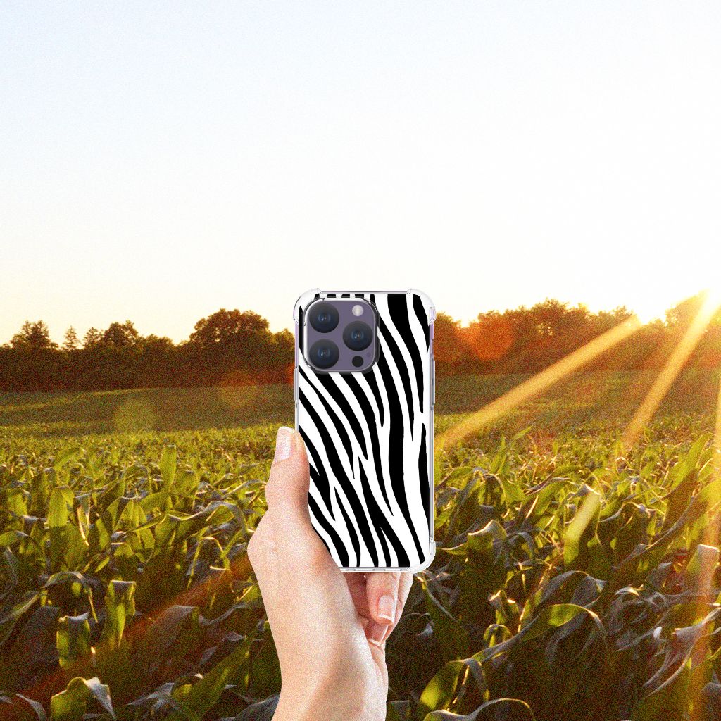 iPhone 15 Pro Case Anti-shock Zebra B2C Telecom
