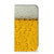 iPhone 15 Pro Flip Style Cover Bier met bierprint en bubbels 🍺 voor optimale bescherming en stijl.
