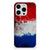 iPhone 15 Pro Hoesje Nederland met een artistiek ontwerp van de Nederlandse vlag đŗđą.
