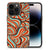 iPhone 15 Pro Leuk Telefoonhoesje Retro back cover vormen print vooraanzicht