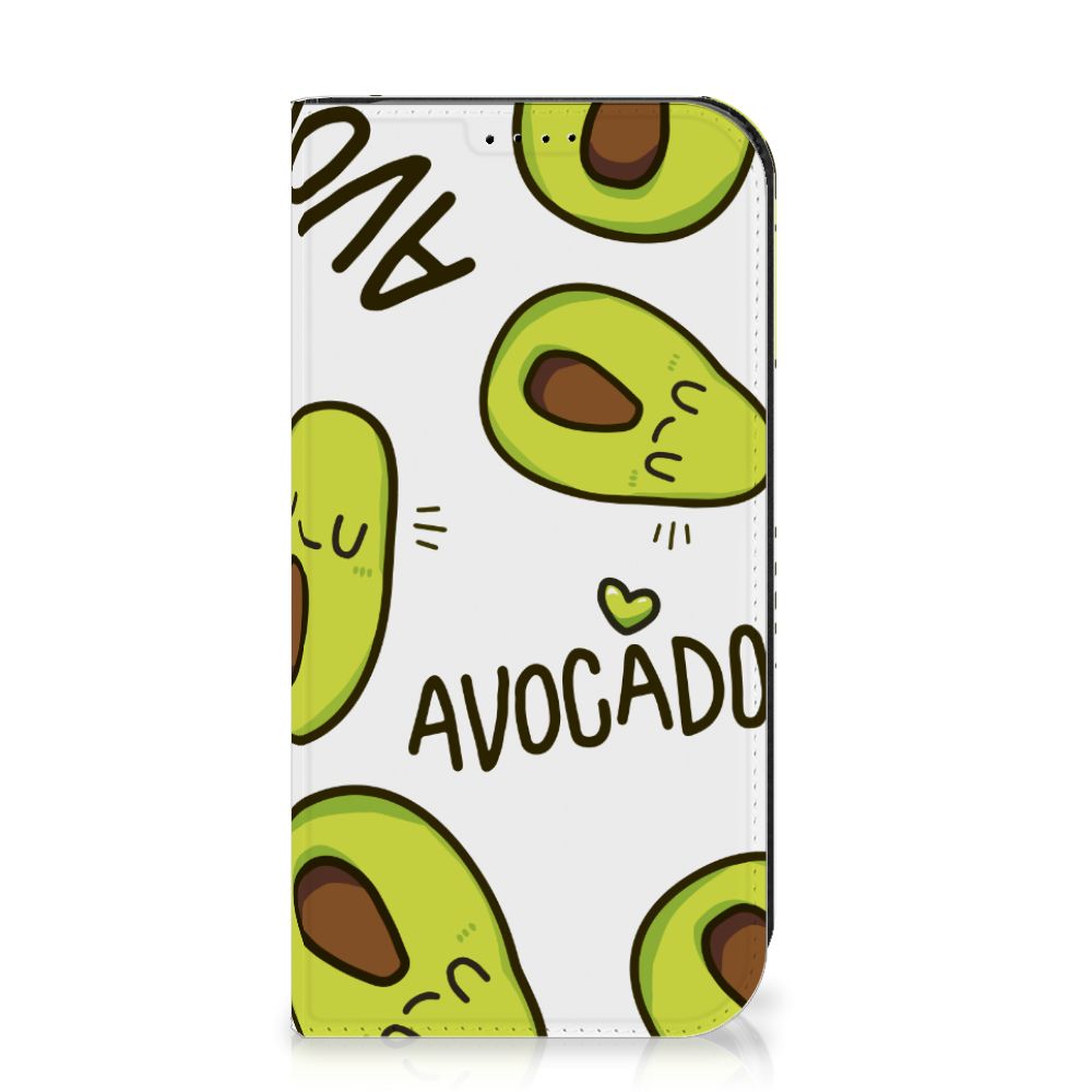 iPhone 15 Pro Magnet Case Avocado Singing Avocado Singing voorkant