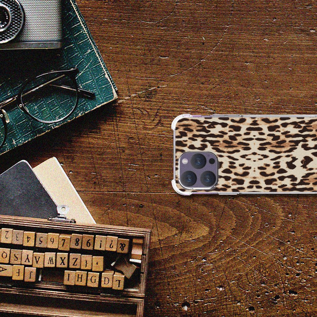 iPhone 15 Pro Max Case Anti-shock Leopard B2C Telecom