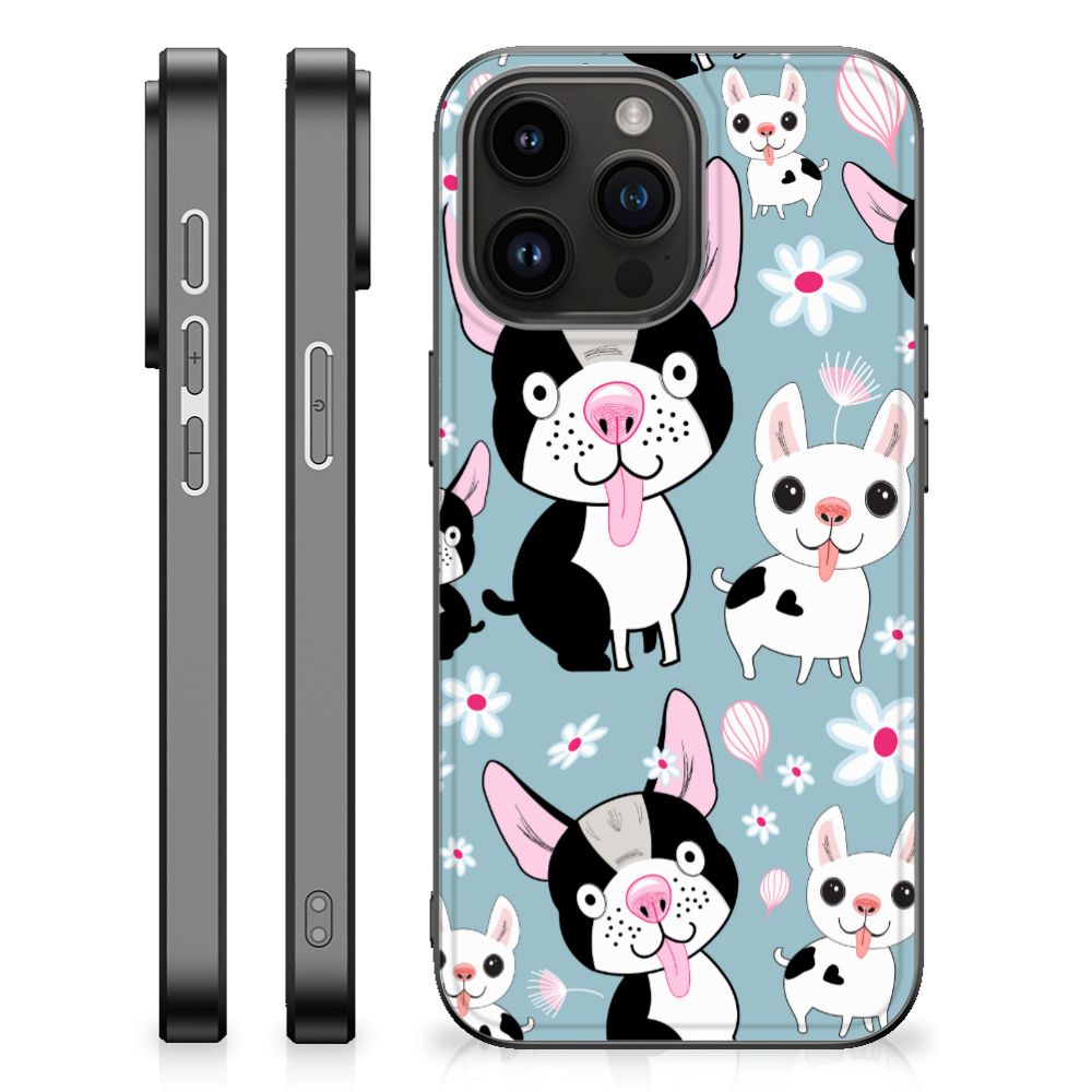 iPhone 15 Pro Max Dierenprint Telefoonhoesje Hondjes B2C Telecom