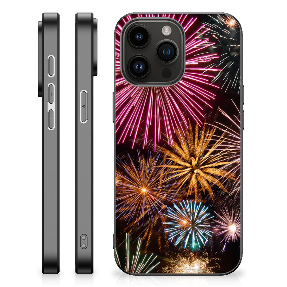 Apple iPhone 15 Pro Max GSM Cover Vuurwerk back cover design vuurwerk aanzicht