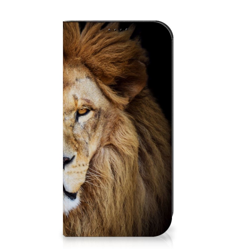 iPhone 15 Pro Max Hoesje maken Leeuw met krachtige leeuwenkop en indrukwekkende manen