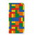 iPhone 15 Pro Max Hoesje met Magneet Blokken in kleurrijk Lego design đ§ą