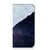 iPhone 15 Pro Max Stand Case Sea in Space met een creatief ontwerp van zee en sterren in donkere kleuren.
