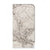 iPhone 15 Pro Max Standcase Marmer Beige met marmerpatroon en grijze adering, stijlvol en artistiek.