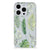 iPhone 15 Pro TPU Case Leaves met een frisse bladerenprint en een fraaie groene uitstraling đŋ