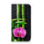 Apple iPhone 15 Smart Cover Orchidee design hoesje aanzicht