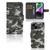 iPhone 15 Telefoon Hoesje Army Light met camouflage print, inclusief ruimte voor pasjes, stevig en stijlvol