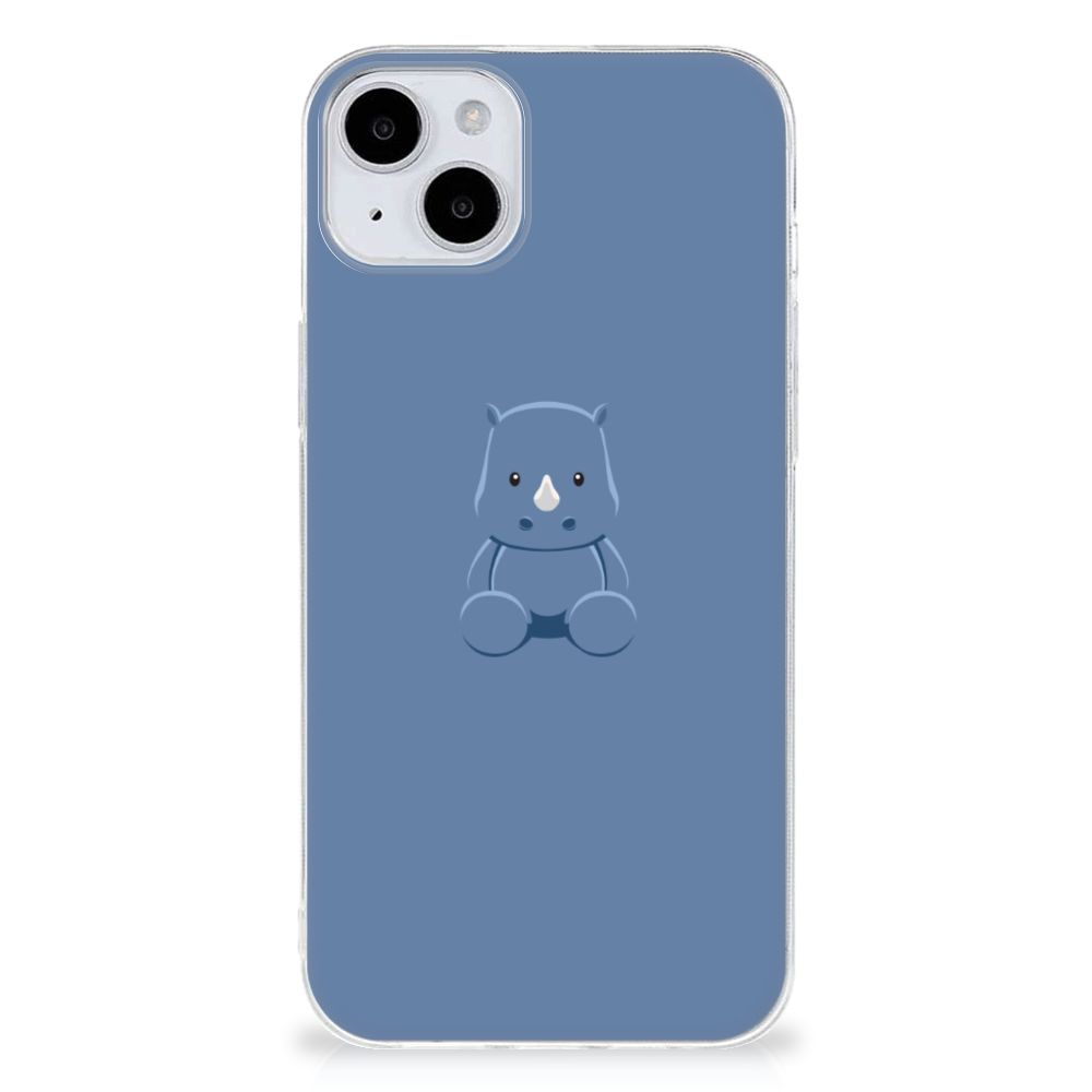 iPhone 15 Telefoonhoesje met Naam Baby Rhino B2C Telecom