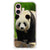 Apple iPhone 16 Case Anti-shock Panda voorkant