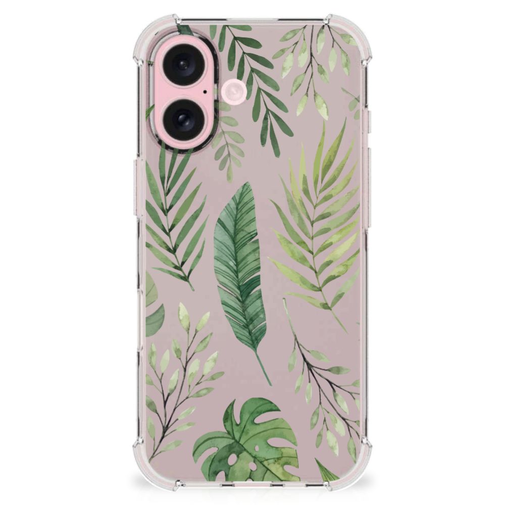 iPhone 16 Case Leaves design Leaves aanzicht