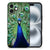 Apple iPhone 16 iPhone 16 Dierenprint Telefoonhoesje Pauw achterkant met pauw design