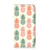 iPhone 16 Flip Style Cover Ananas telefoonhoesje ananas patroon voorkant