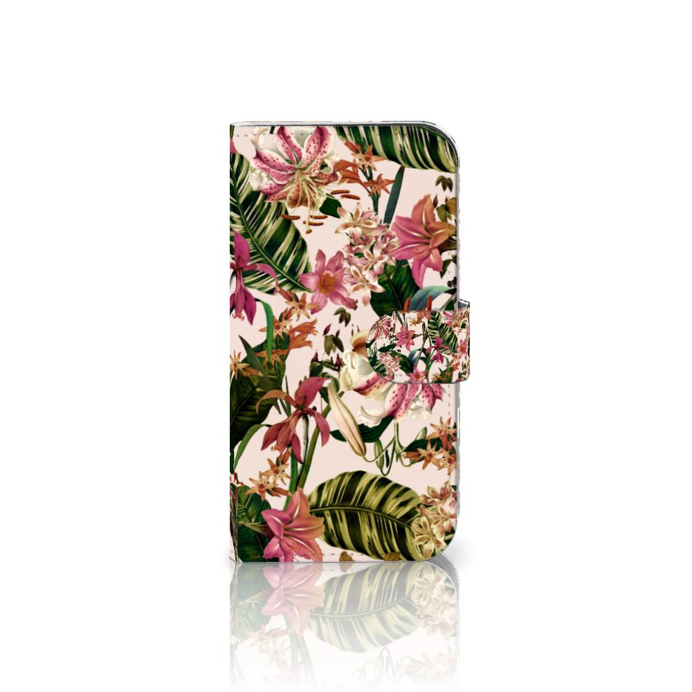 iPhone 16 Hoesje Flowers hoesje bloemen design tropisch aanzicht