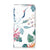 iPhone 16 Hoesje maken Bird Flowers smartphone hoesje bloemen ooievaar voorkant