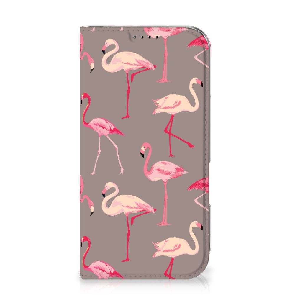 iPhone 16 Hoesje maken Flamingo hoesje flamingo design voorkant