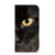 iPhone 16 Hoesje maken Zwarte Kat stand case zwarte kat close-up