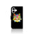 iPhone 16 Leuk Hoesje Cat Color kat gezicht kleurrijk zwart
