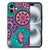 Apple iPhone 16 iPhone 16 Leuk Telefoonhoesje Cirkels en Vlinders achterkant met cirkels en vlinders