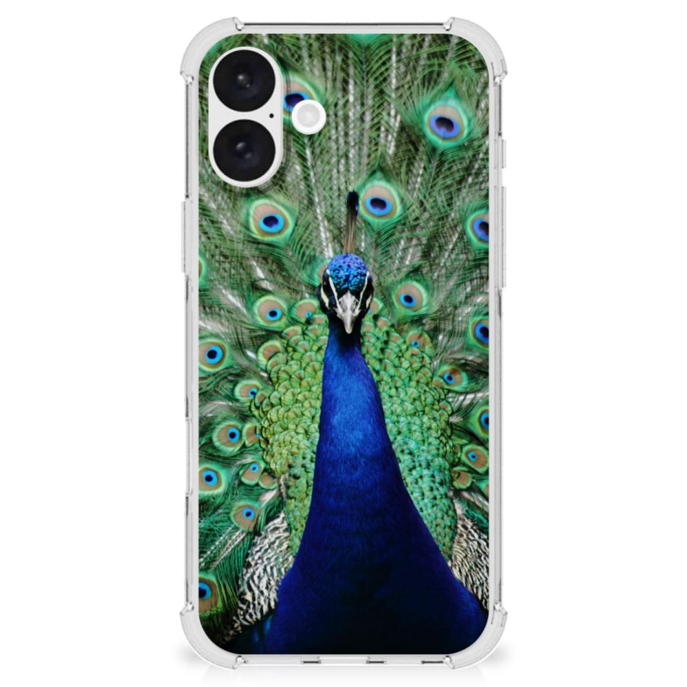iPhone 16 Plus Case Anti-shock Pauw voorkant