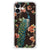 iPhone 16 Plus Case Anti-shock Pauw met Bloemen achterzijde